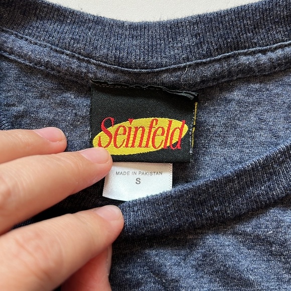 Seinfeld - “No soup for you!” Small blue Tshirt - Picture 4 of 7